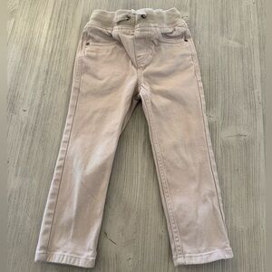 Slim Fit Twill Pull-On Pants